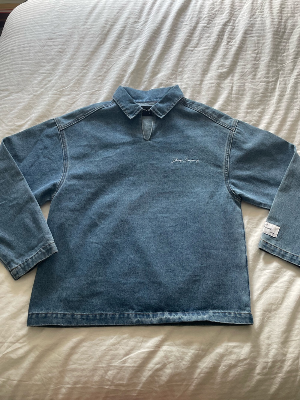 Regal Threads Denim Polo